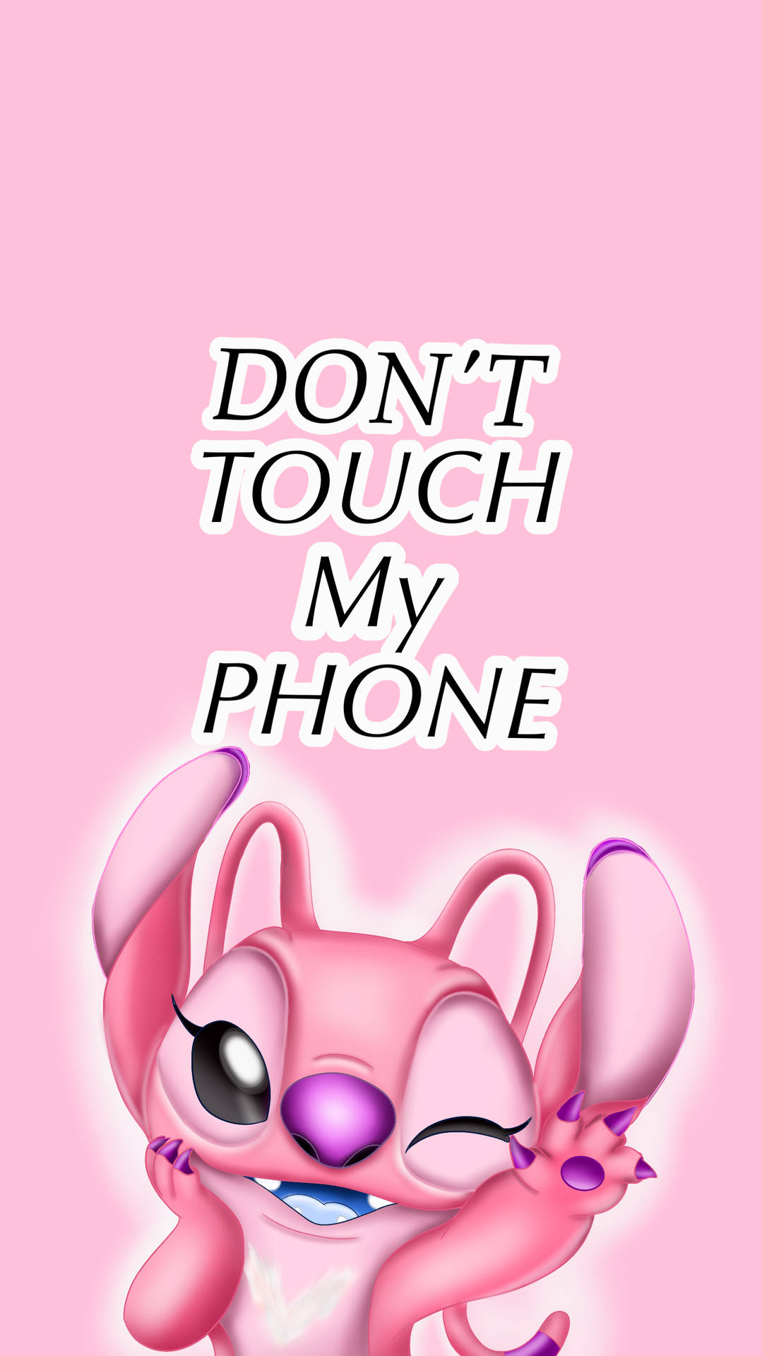 Pink Stitch Phone