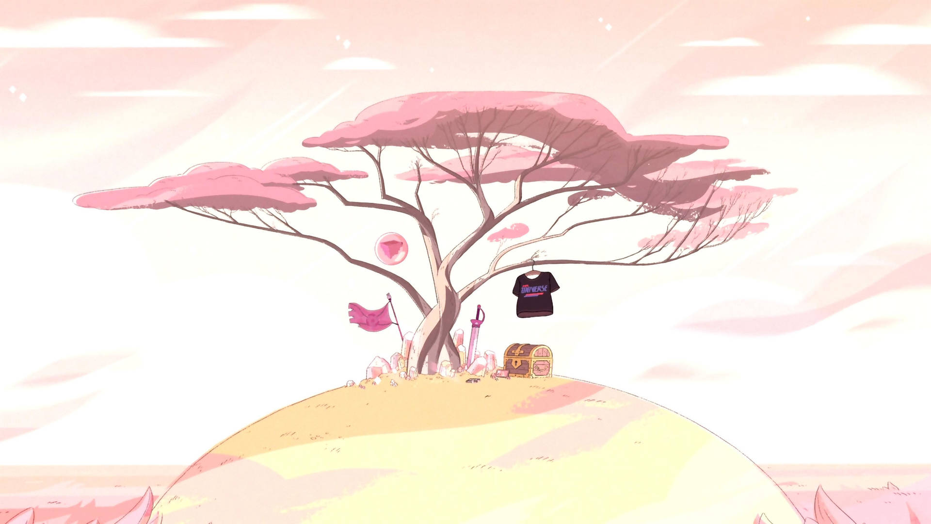 Pink Tree From Steven Universe Ipad