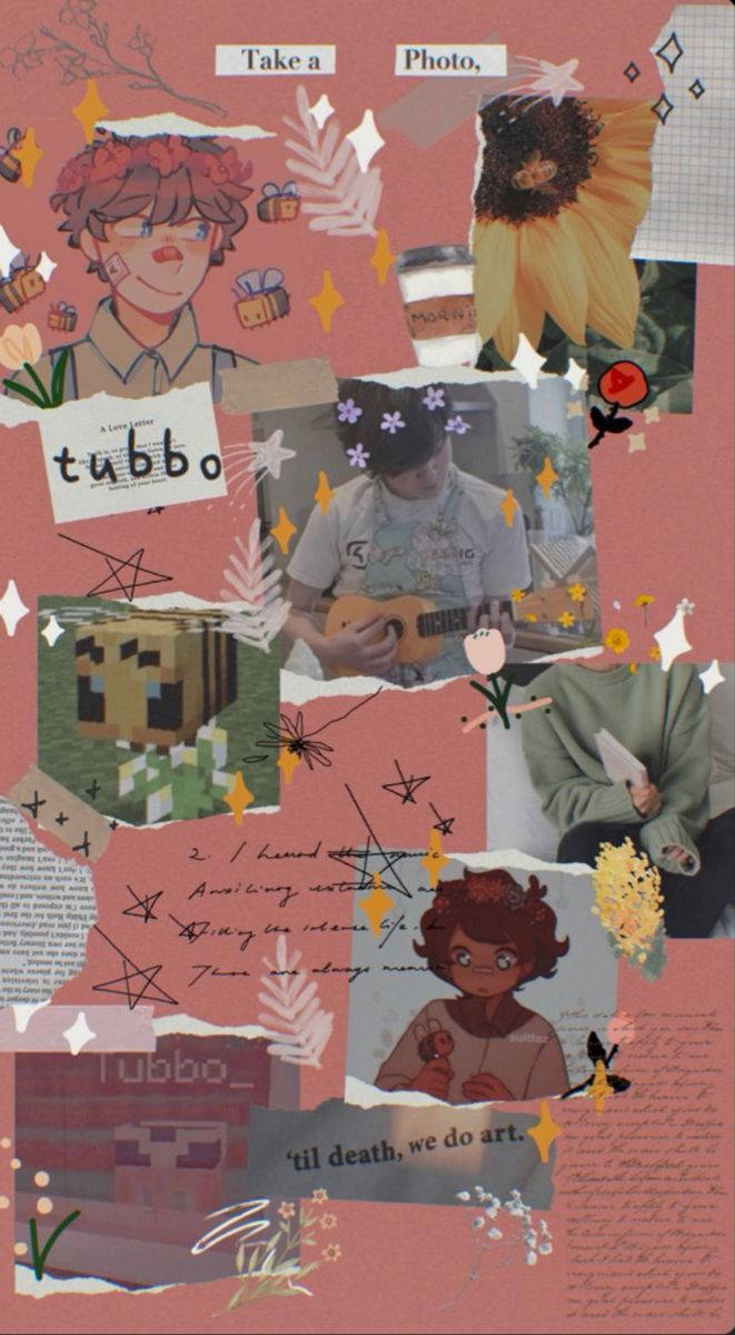 Pink Tubbo Aesthetic Background