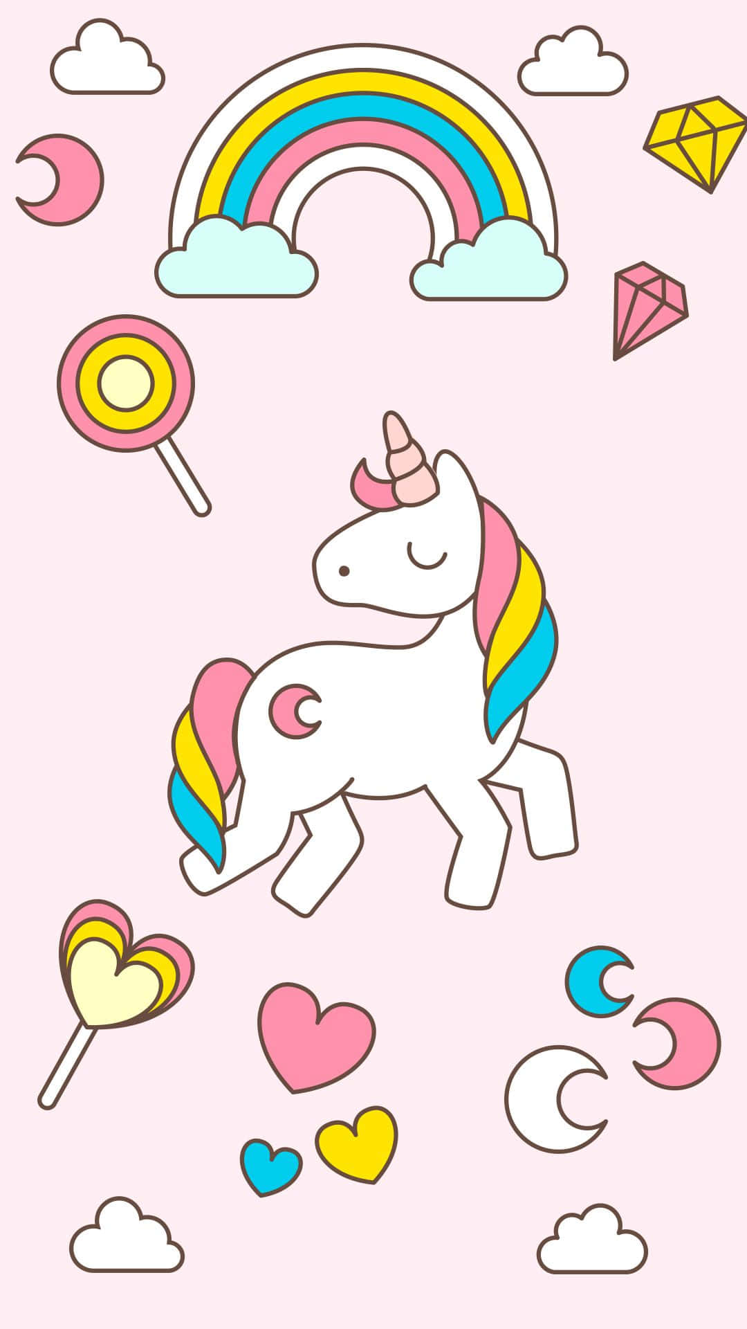 Pink Unicorn 1080 X 1920