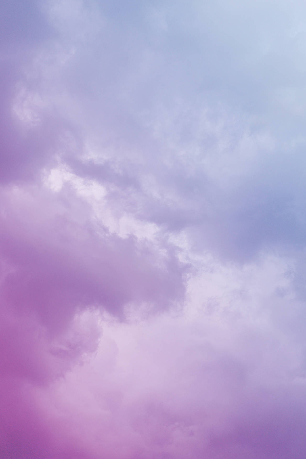 Pink Violet Beautiful Sky Background