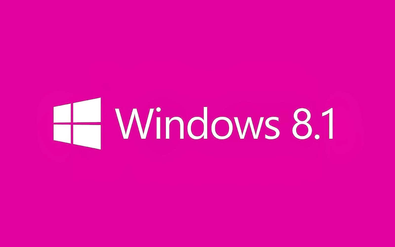 Pink Windows 8.1 Background