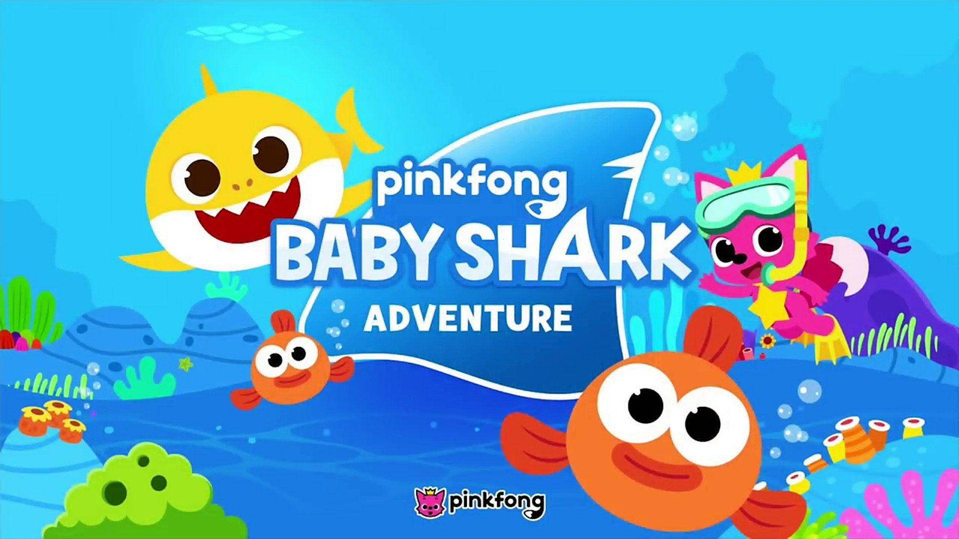 Pinkfong Baby Shark And Family Adventure Background