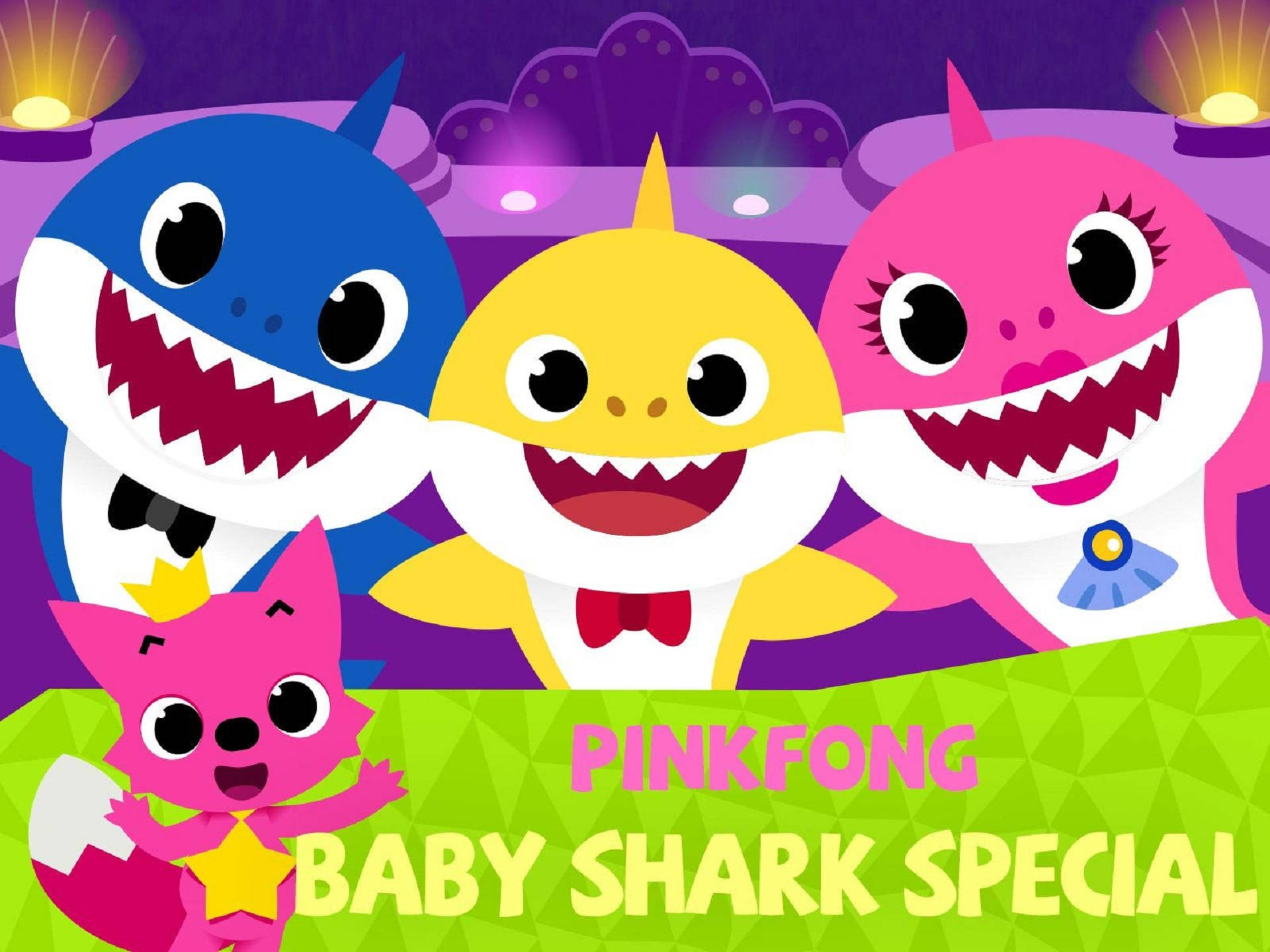 Pinkfong Baby Shark Special Album Background