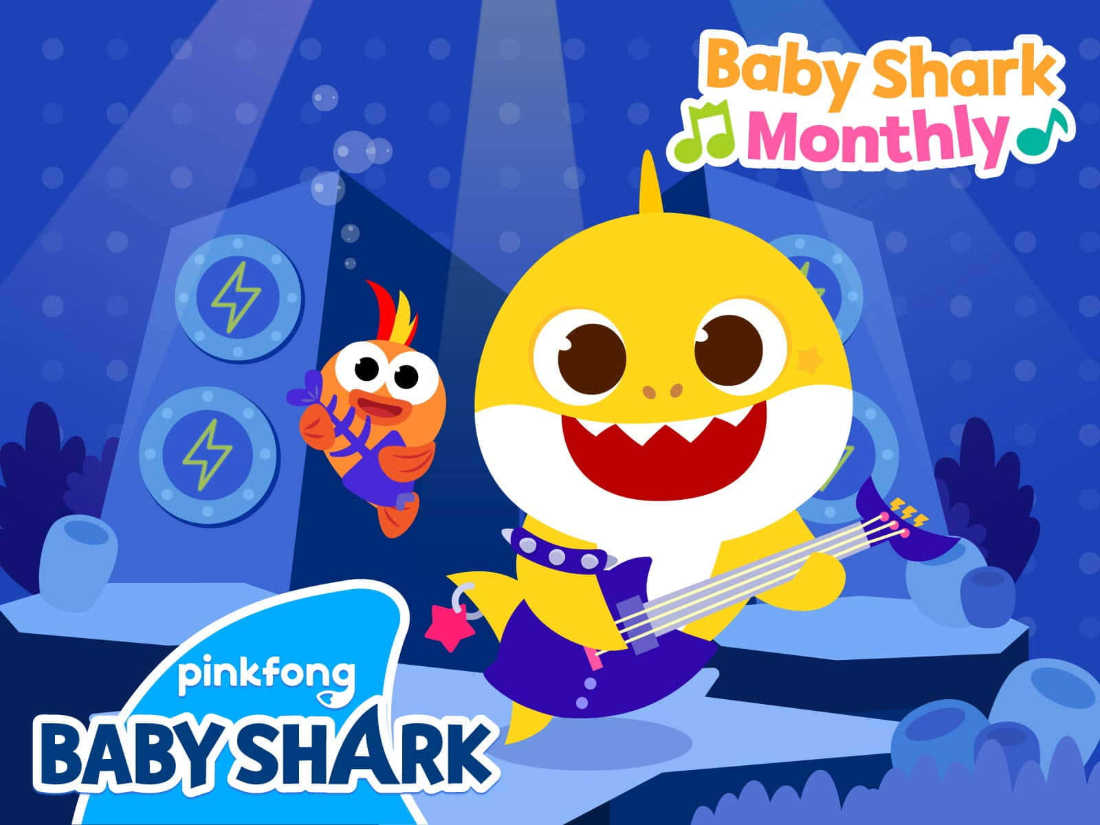 Pinkfong Baby Shark With Guitar