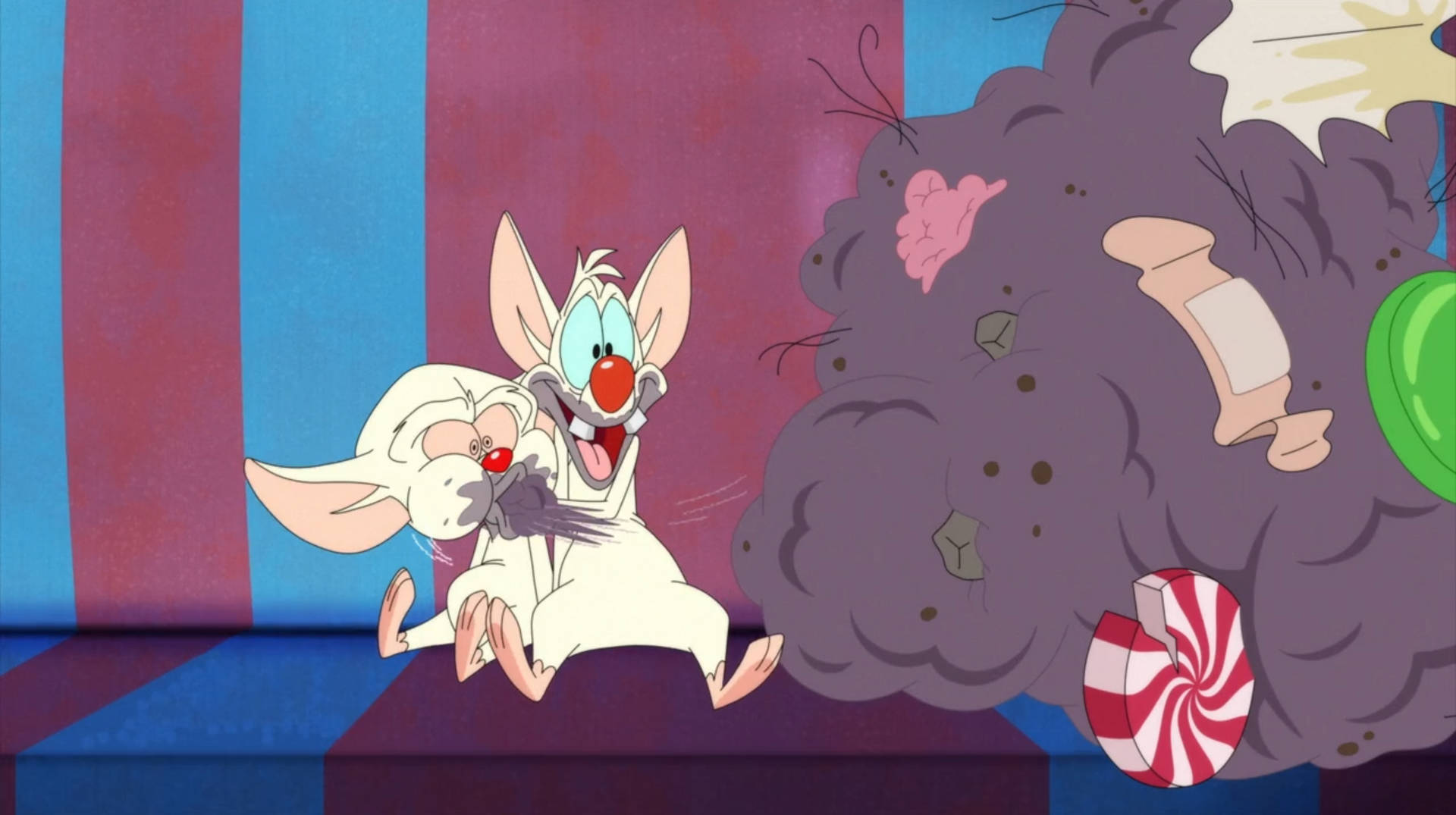 Pinky And The Brain Funny Scene Background