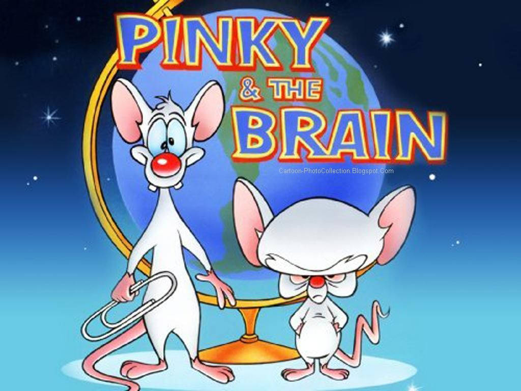 Pinky And The Brain Galaxy-themed Poster Background