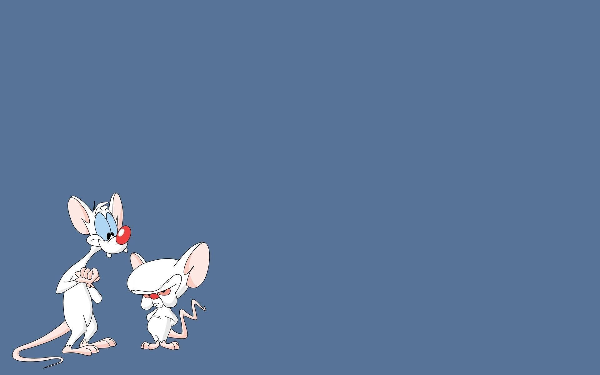Pinky And The Brain Pastel Blue
