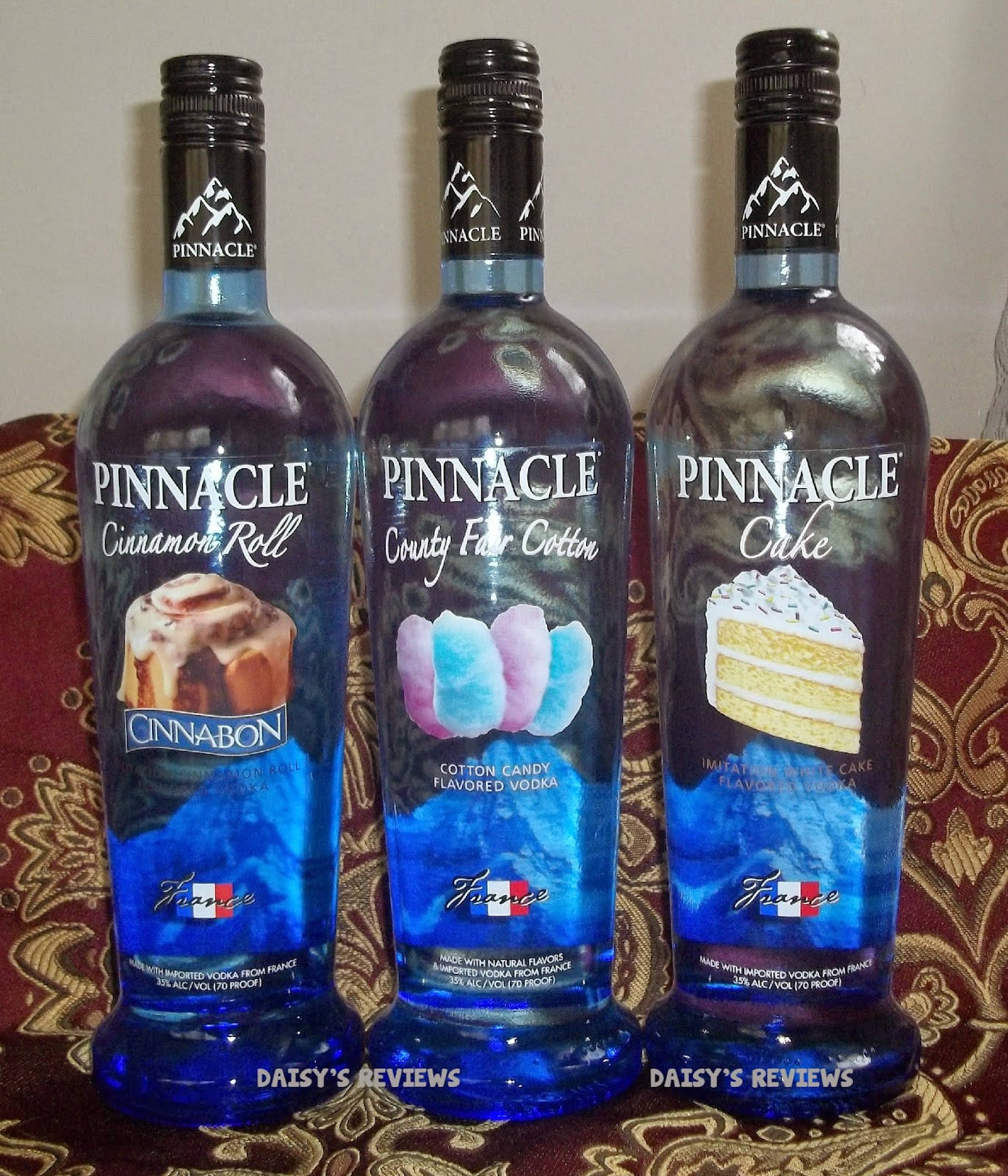 Pinnacle Vodka Cinnamon Roll, County Fair Cotton, And Cake