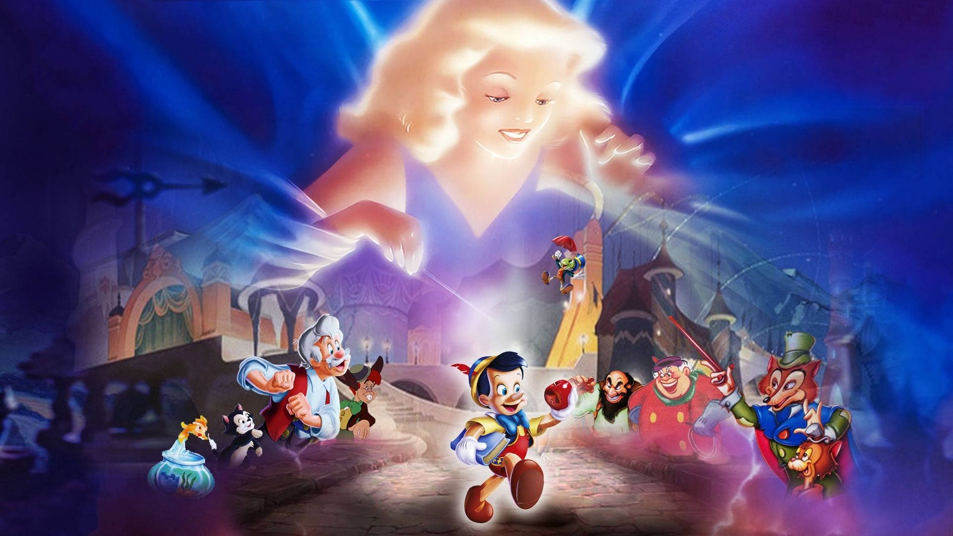 Pinocchio Characters Background