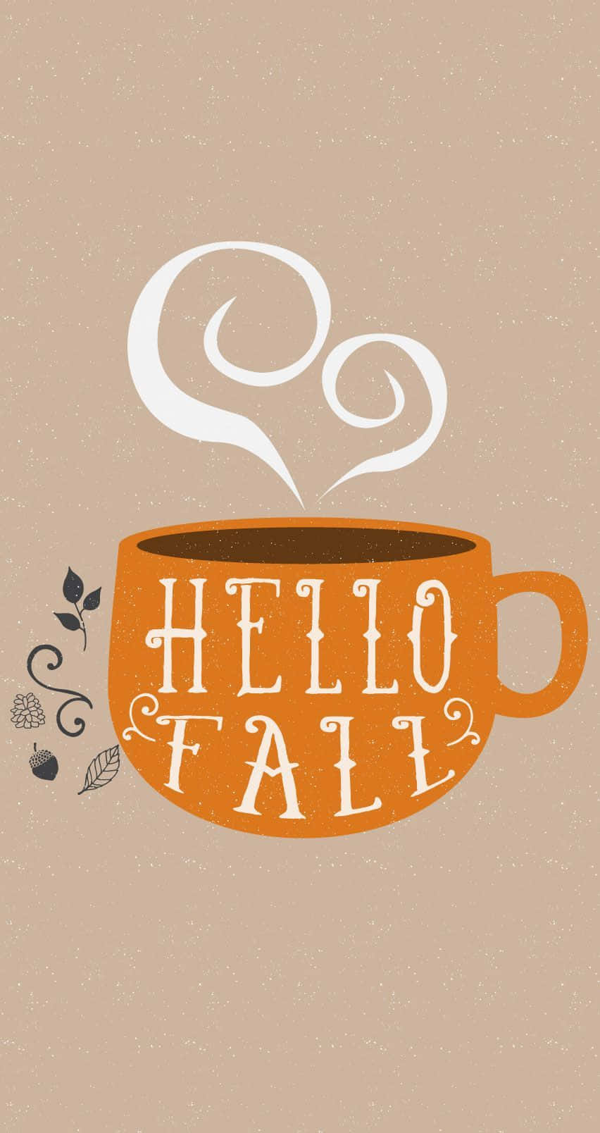 Pinterest Autumn Hello Fall Orange Mug