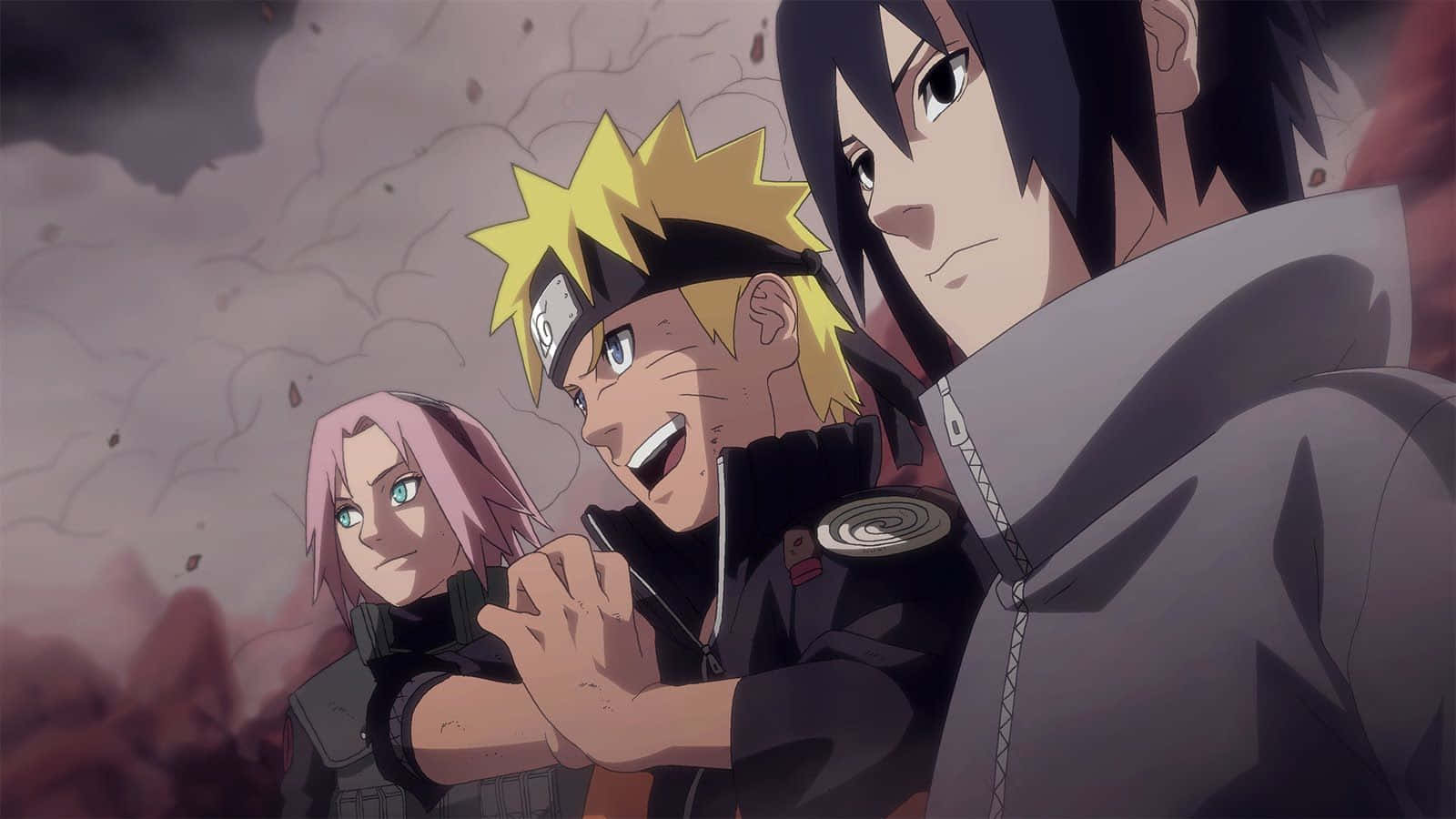 Pioneers Of Strength - Naruto Team 7 Background