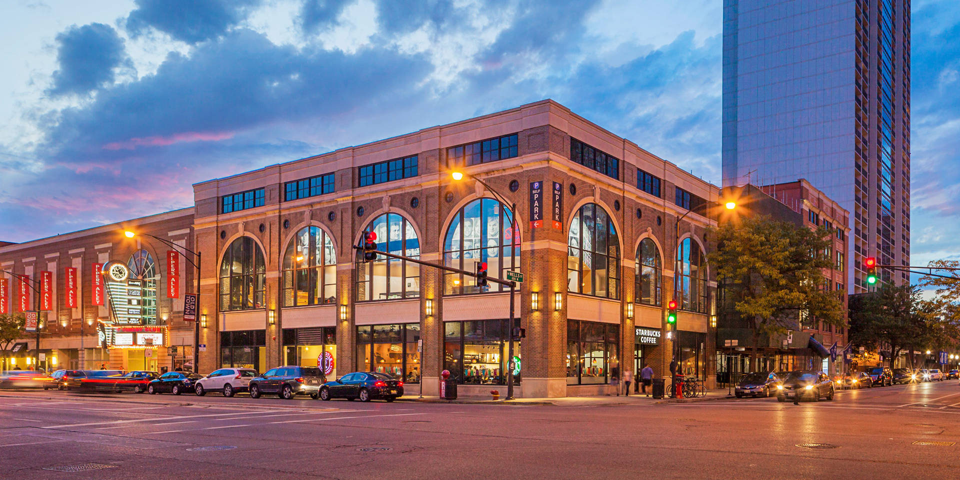 Pipers Alley Mall In Chicago, Illinois