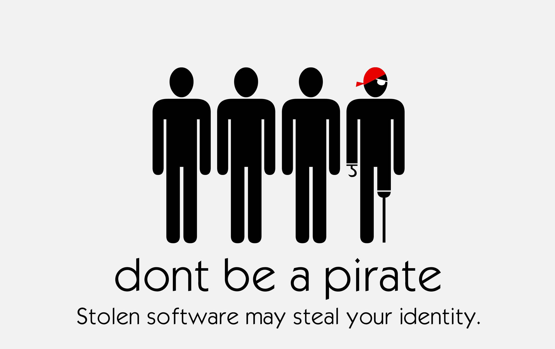Pirate Computer Lock Screen