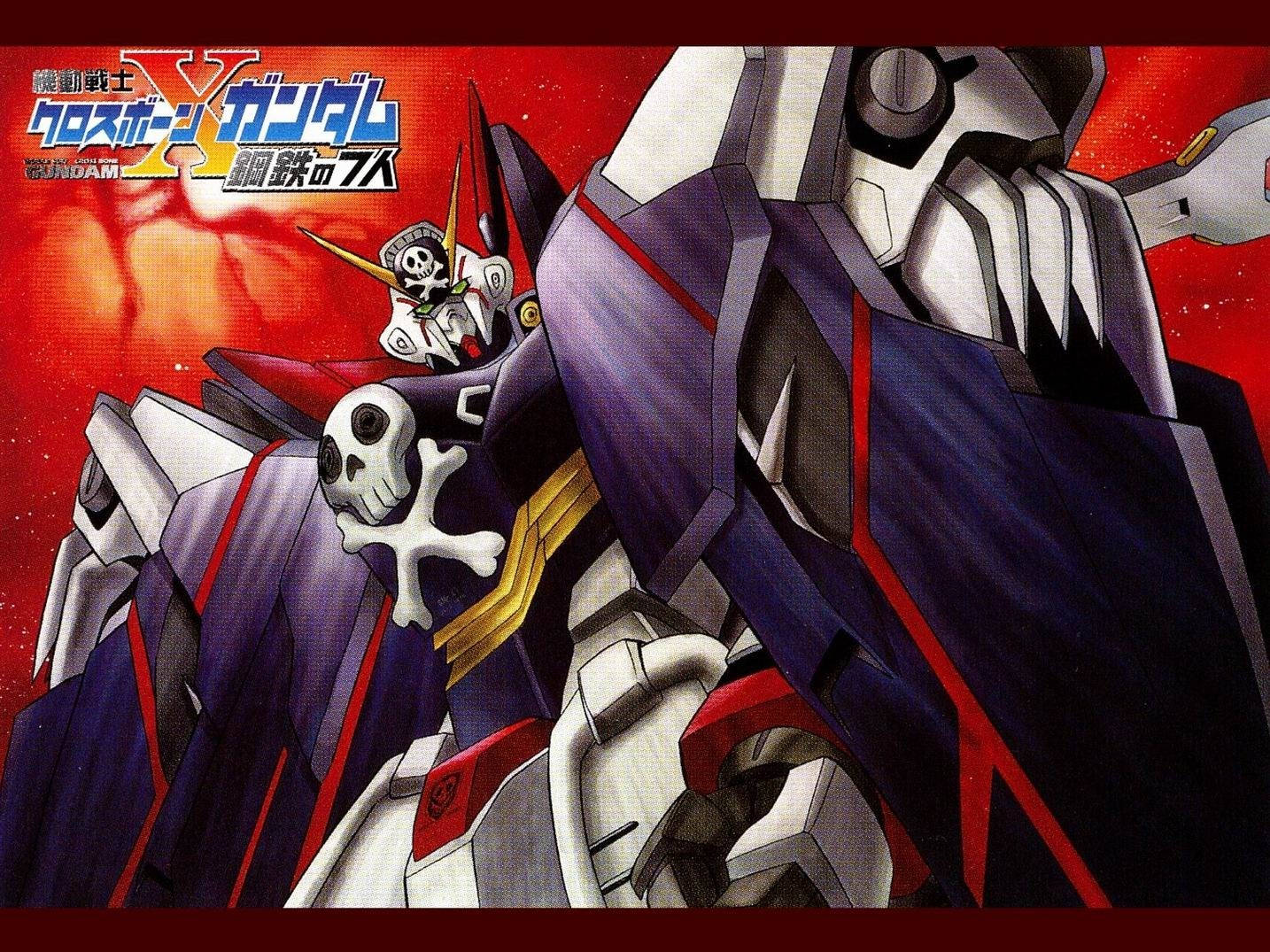 Pirate Logo On Mobile Suit Gundam