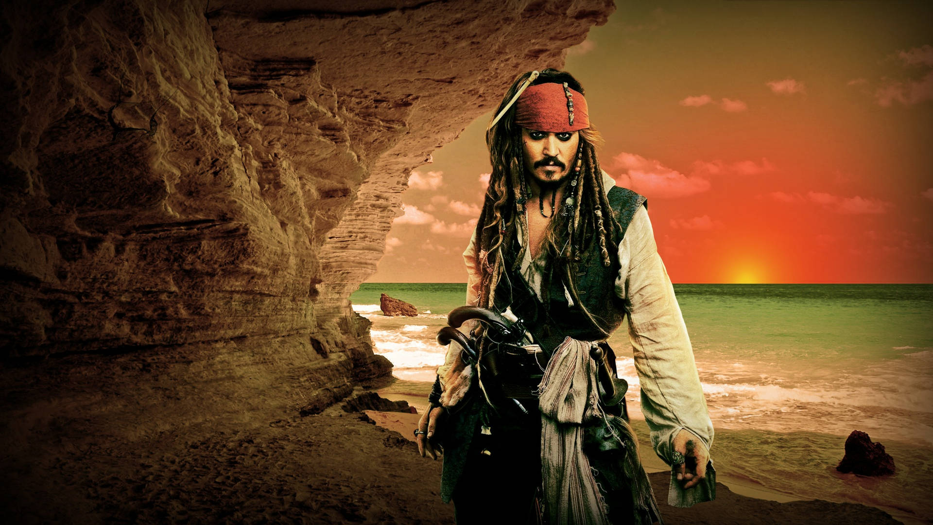 Pirates Of The Caribbean Angry Jack Sparrow