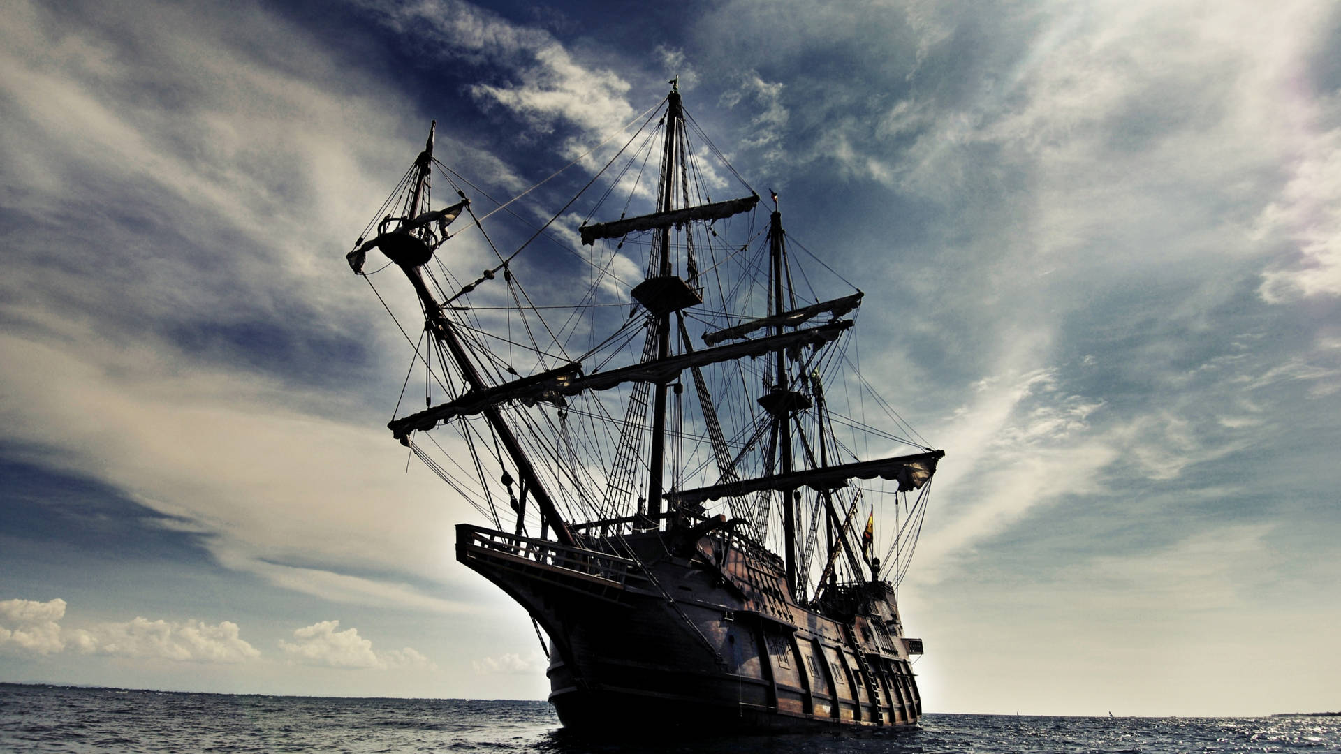 Pirates Of The Caribbean Ghost Ship Background