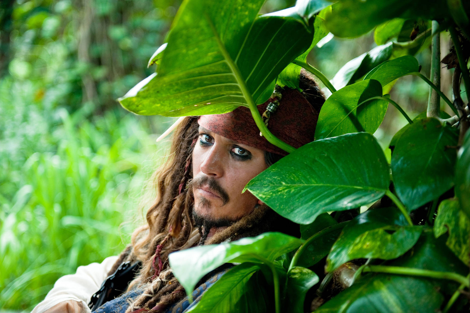 Pirates Of The Caribbean Jack Hiding Background