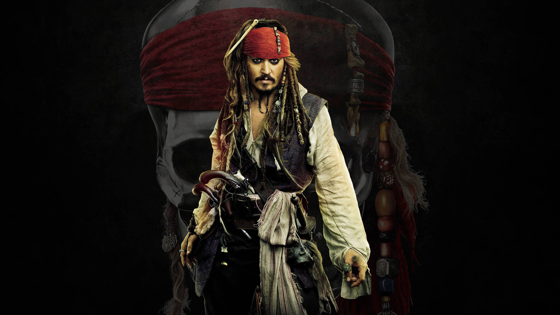 Pirates Of The Caribbean Jack Sparrow Background