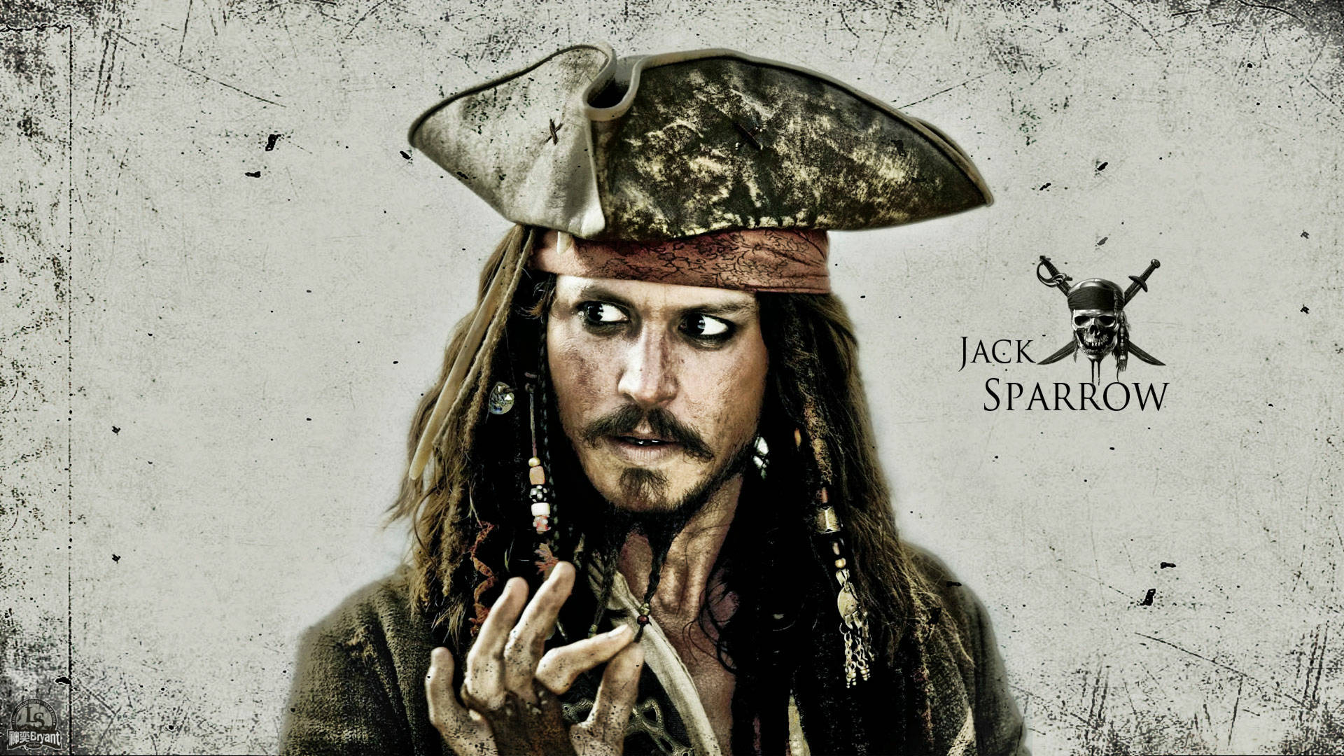 Pirates Of The Caribbean Jack Sparrow Poster Background