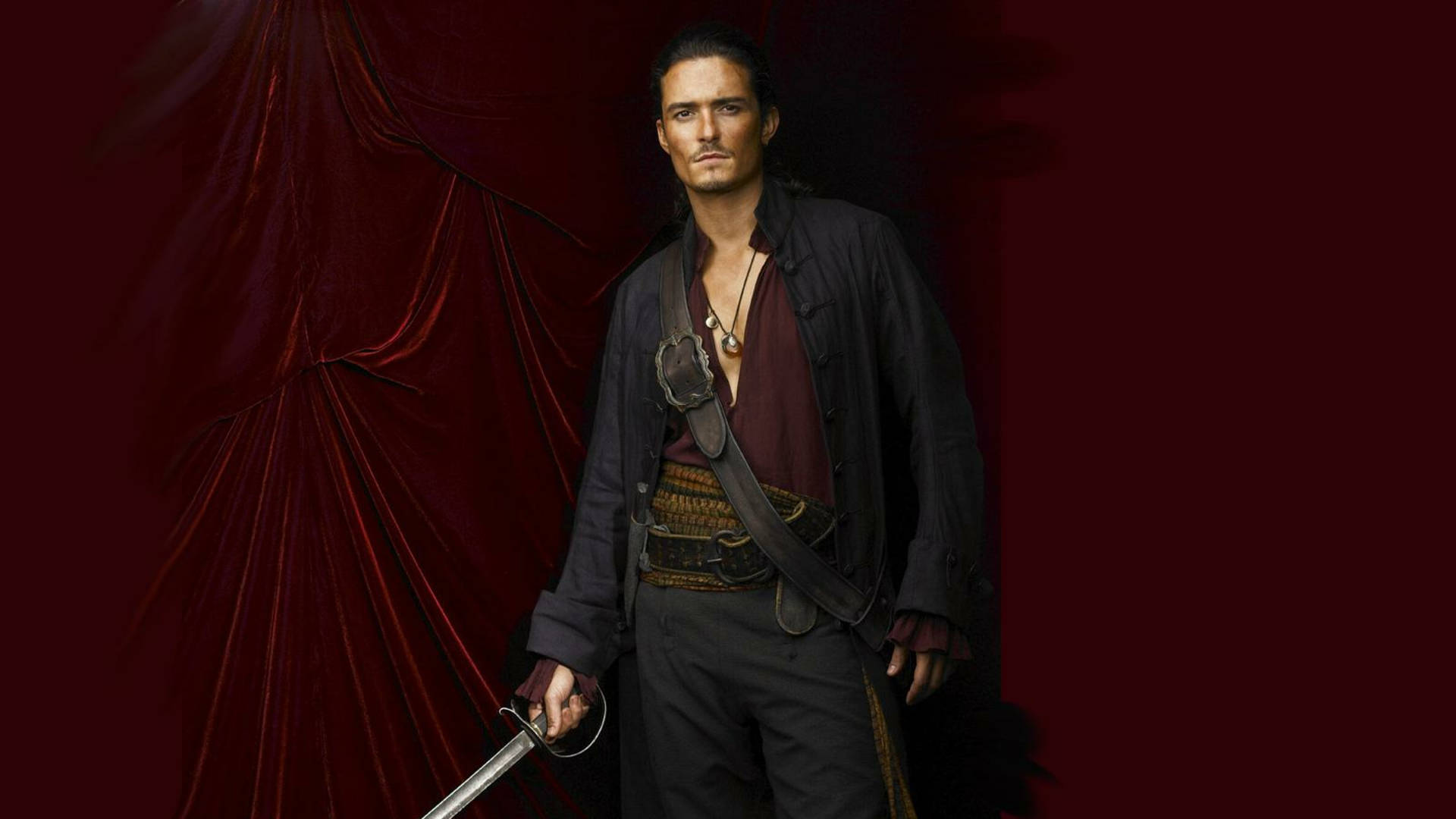 Pirates Of The Caribbean Orlando Bloom Background