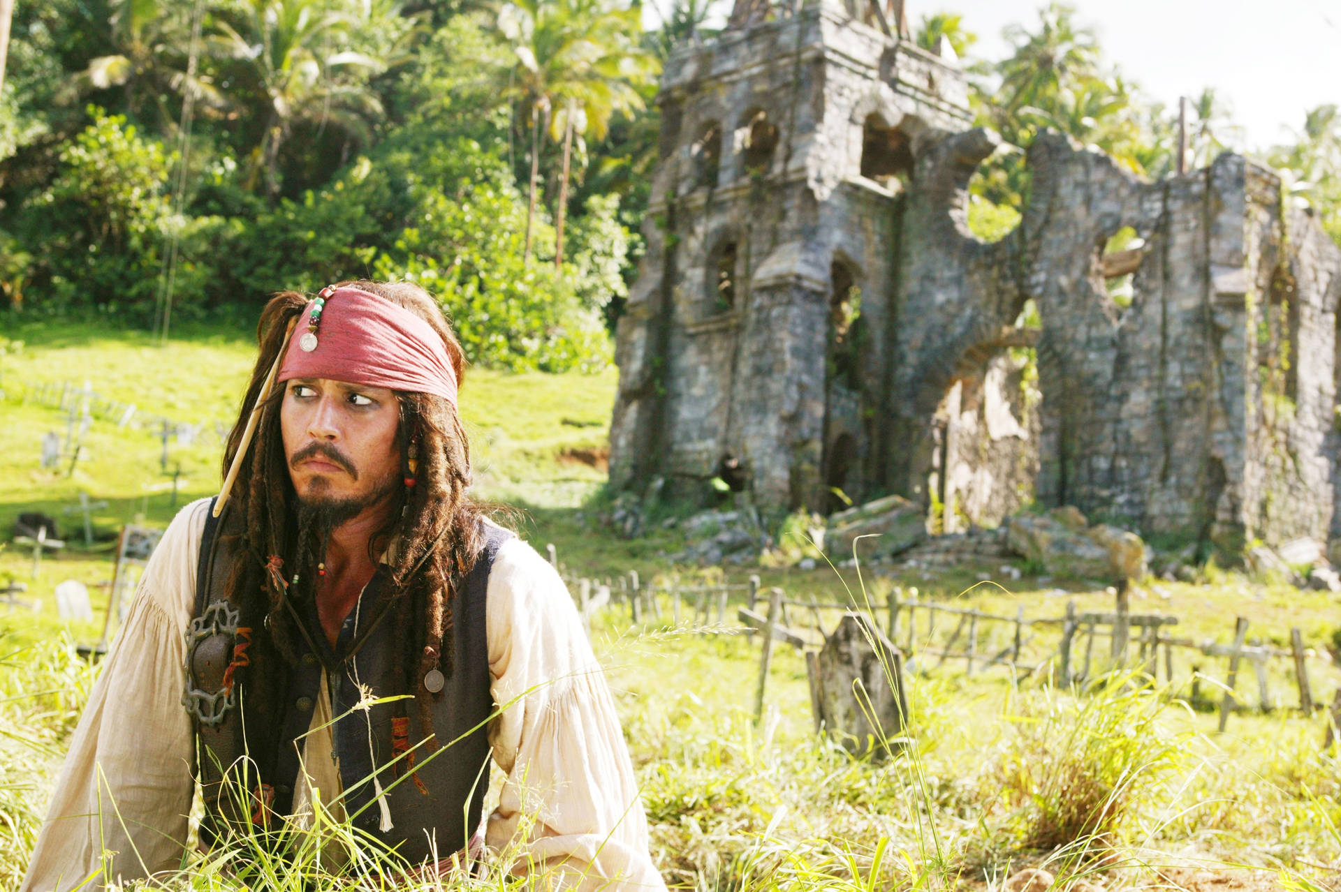 Pirates Of The Caribbean Sly Jack Sparrow Background