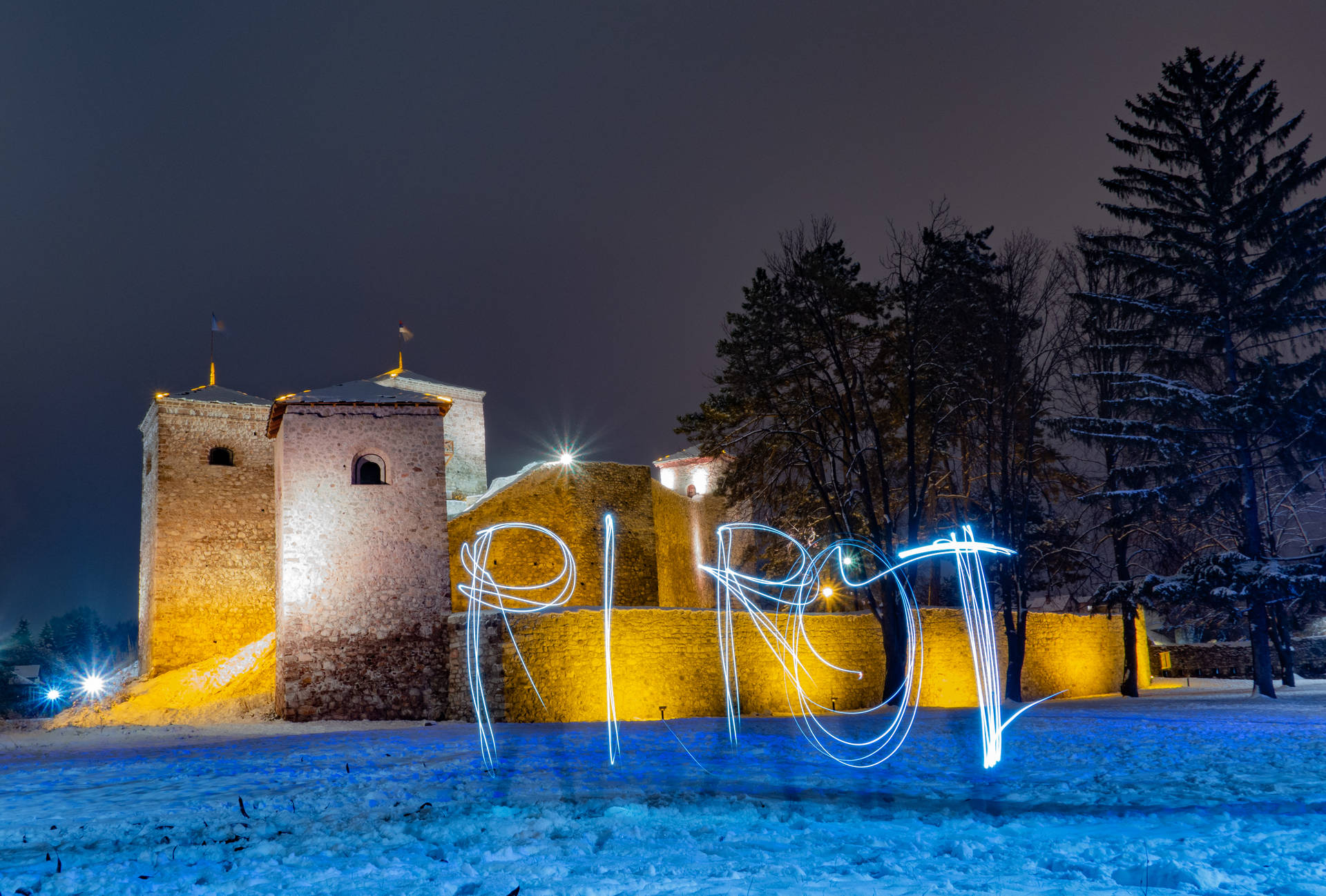 Pirot Fortress Serbia Background