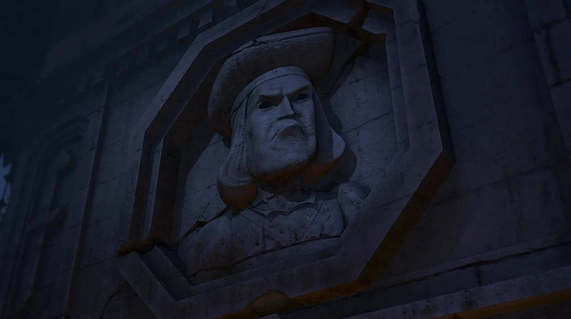 Pissed Lord Farquaad Statue Background