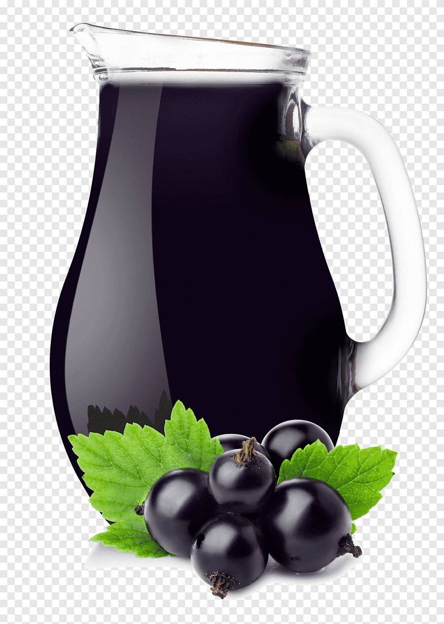 Pitcher Of Blackcurrant Juice Background