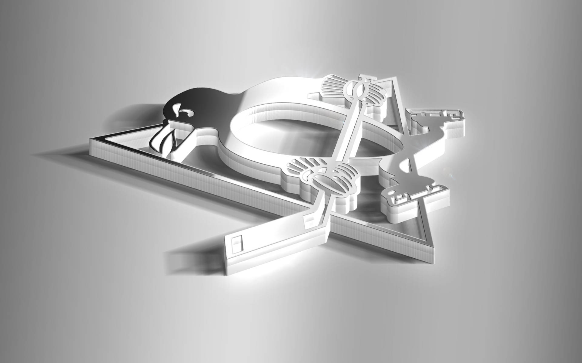 Pittsburgh Penguins 3d Logo