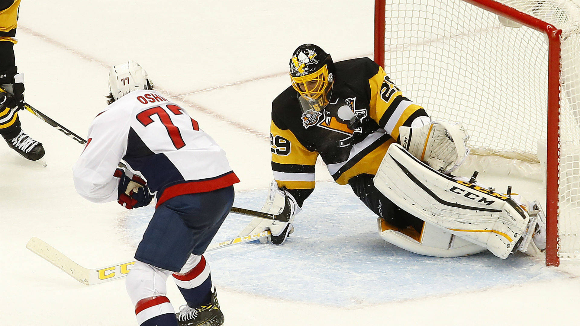 Pittsburgh Penguins Goaltender Marc Andre Fleury Background