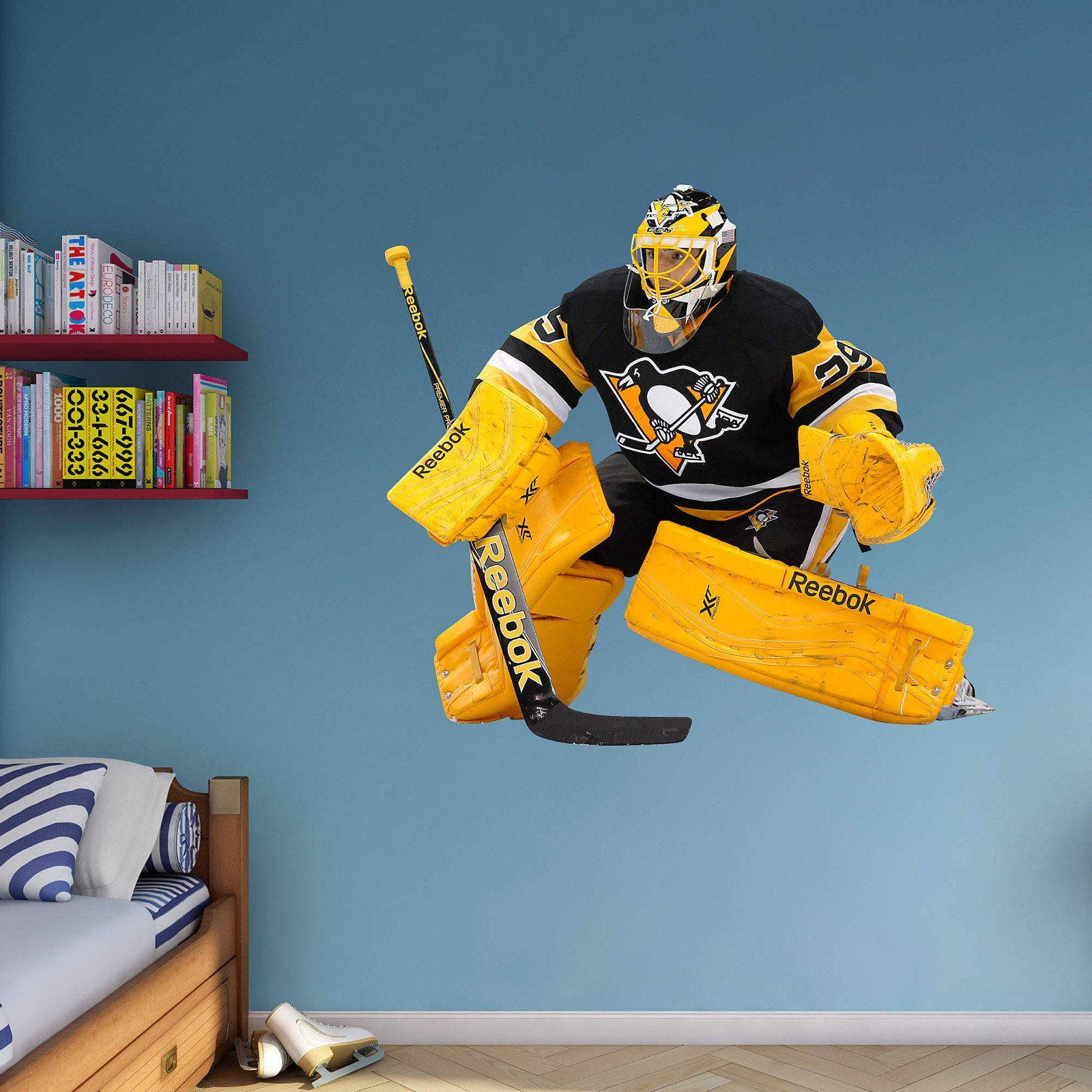 Pittsburgh Penguins Goaltender Marc-andre Fleury Background