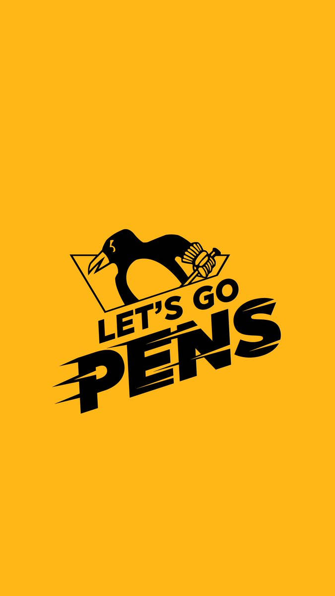 Pittsburgh Penguins Let’s Go Pens Background