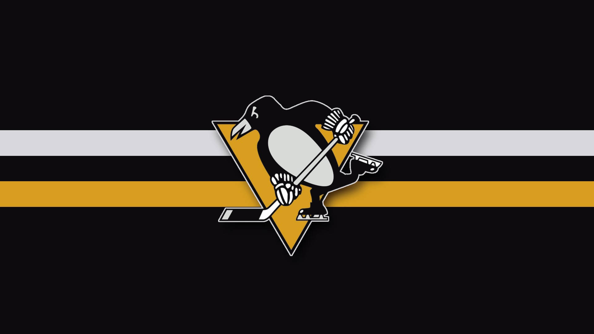 Pittsburgh Penguins Multicolored Logo Background