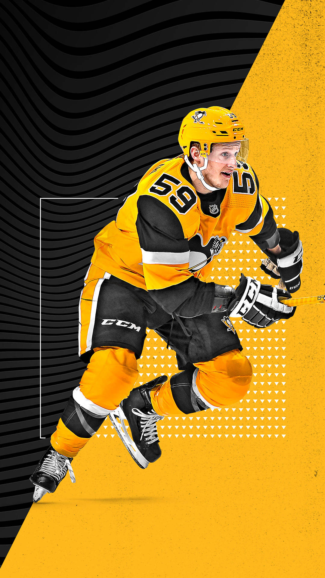 Pittsburgh Penguins Number 59 Background