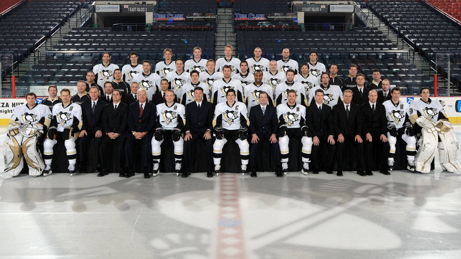 Pittsburgh Penguins Team Photo Background