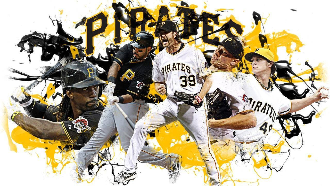 Pittsburgh Pirates Color Splash Background