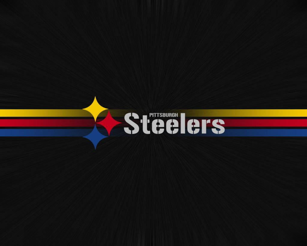 Pittsburgh Steelers Abstract Text Logo Background