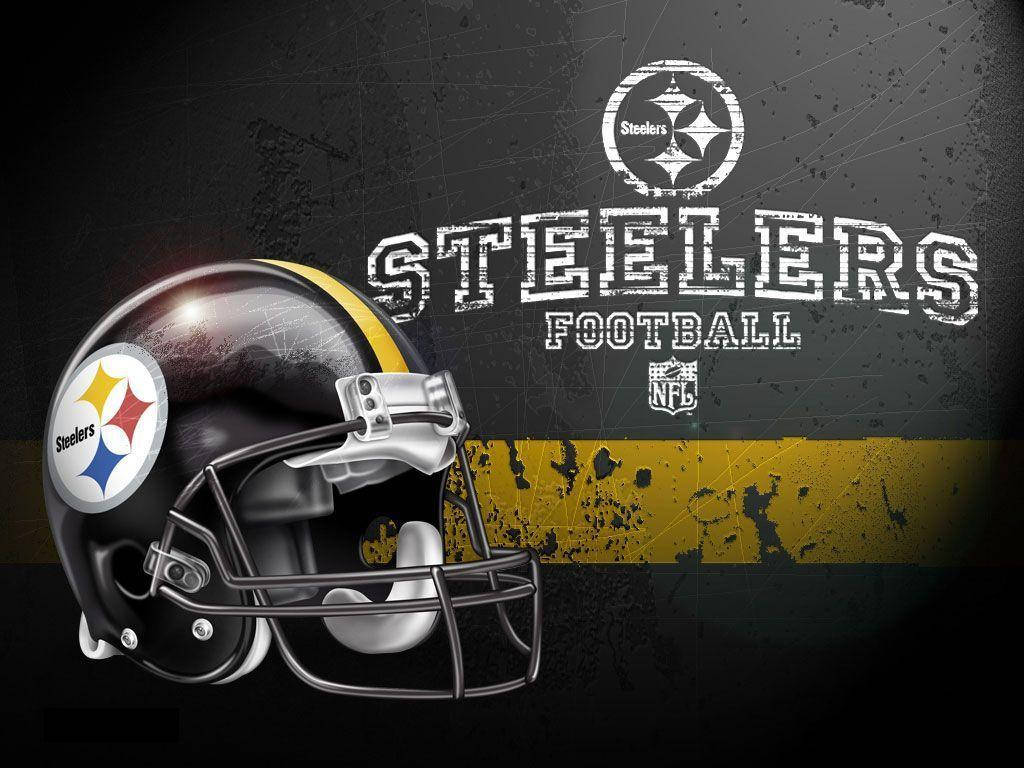Pittsburgh Steelers Football Nfl Helmet Art Background