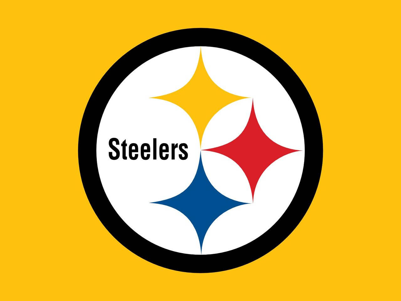 Pittsburgh Steelers Gold Background