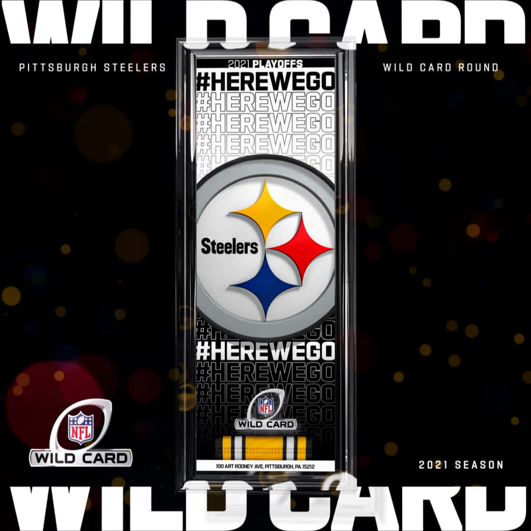 Pittsburgh Steelers Logo 2021 Season Poster Background