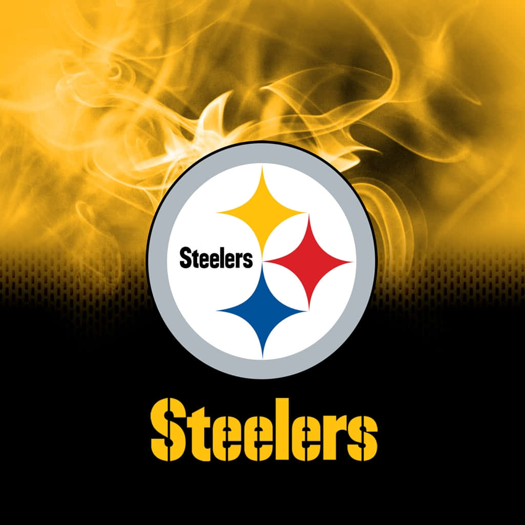 Pittsburgh Steelers Logo With Smoke Background