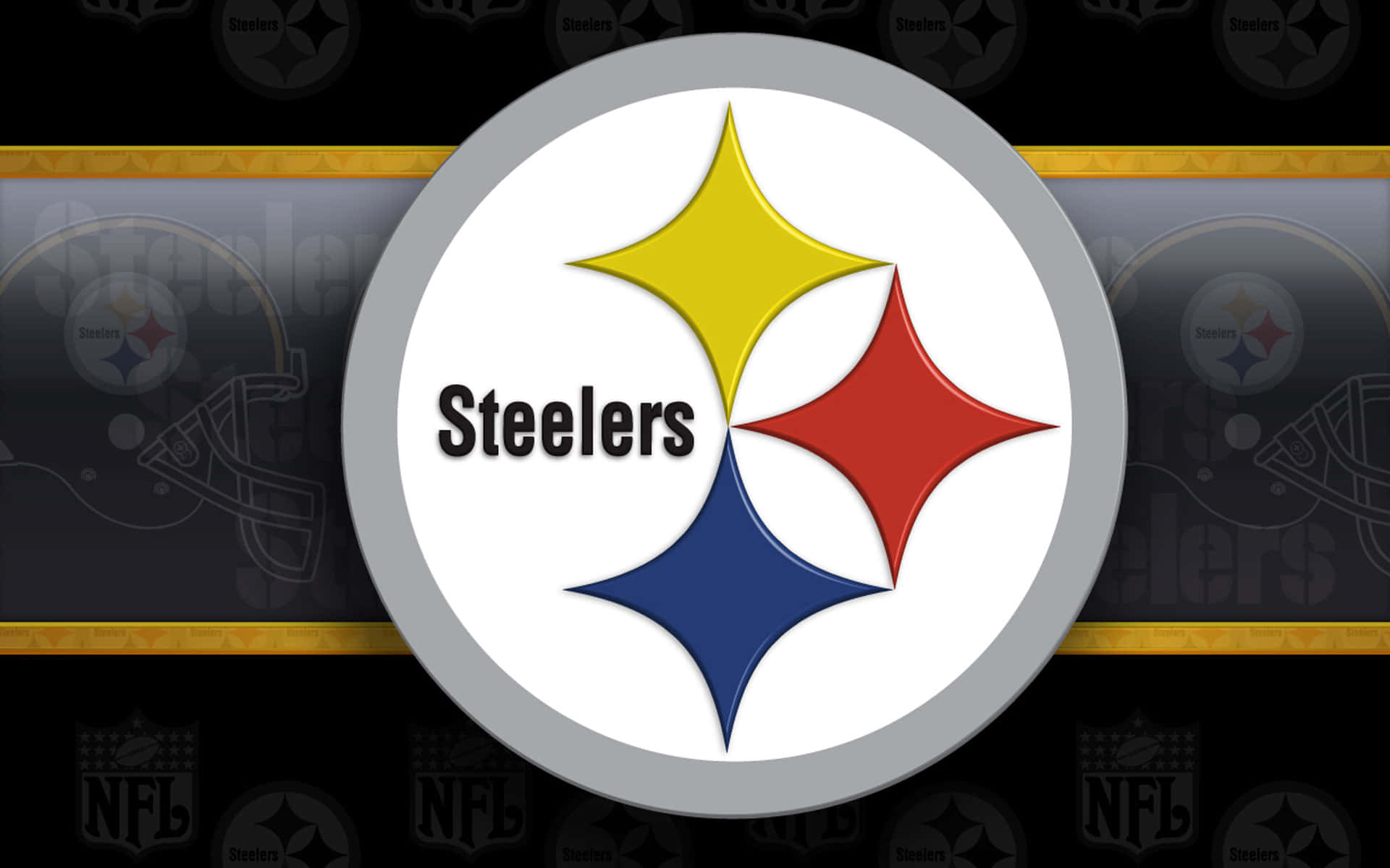 Pittsburgh Steelers Vintage Logo Background