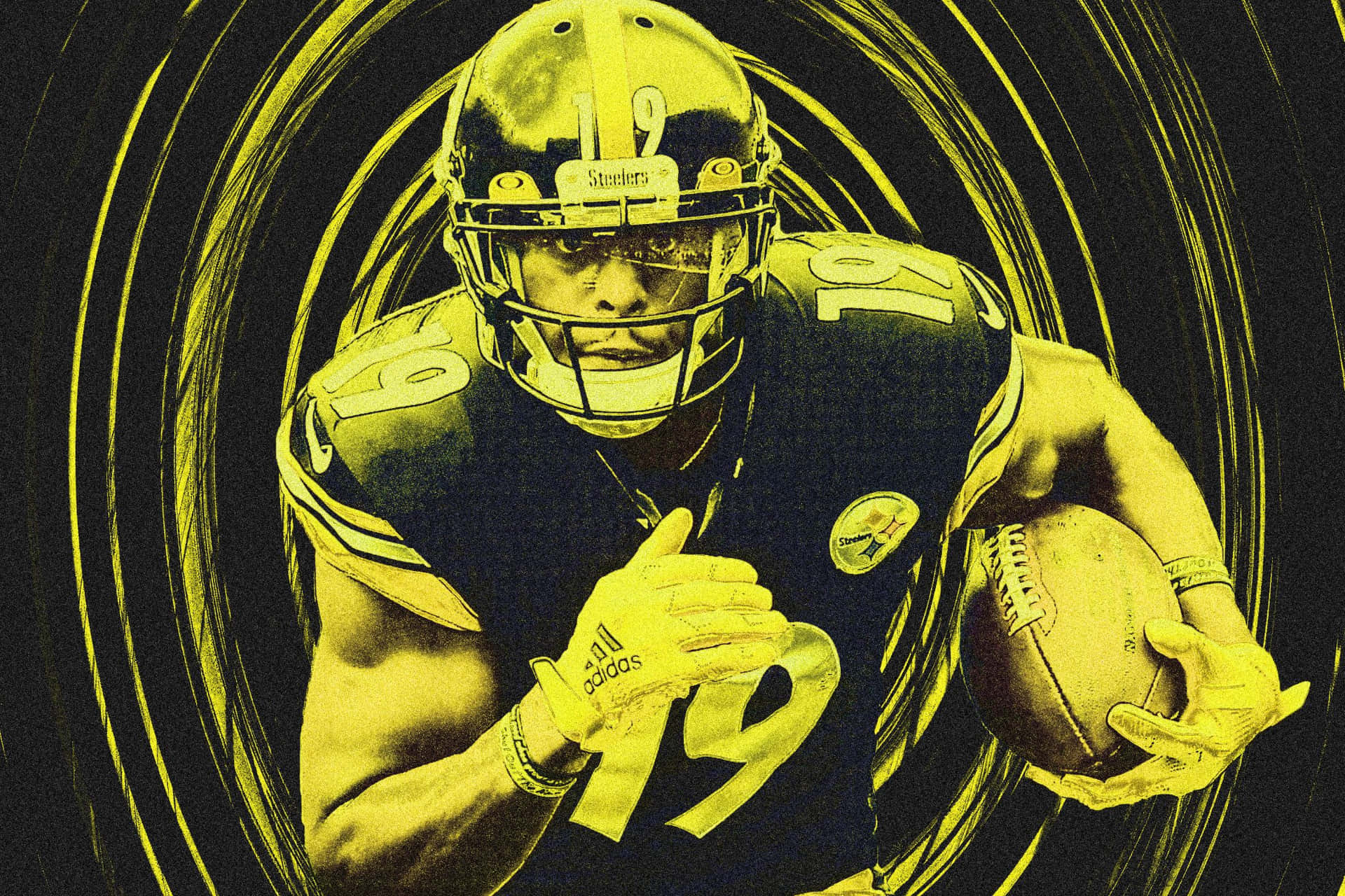 Pittsburgh Steelers Wide Receiver Juju Smith-schuster Background