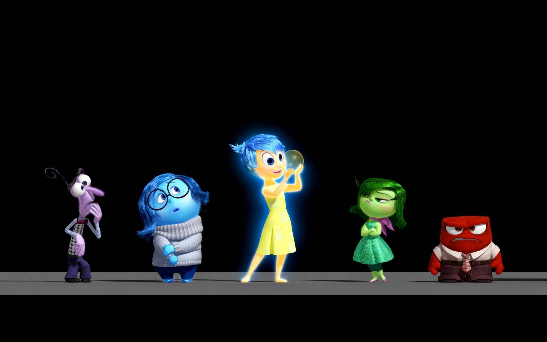 Pixar Inside Out Characters Background