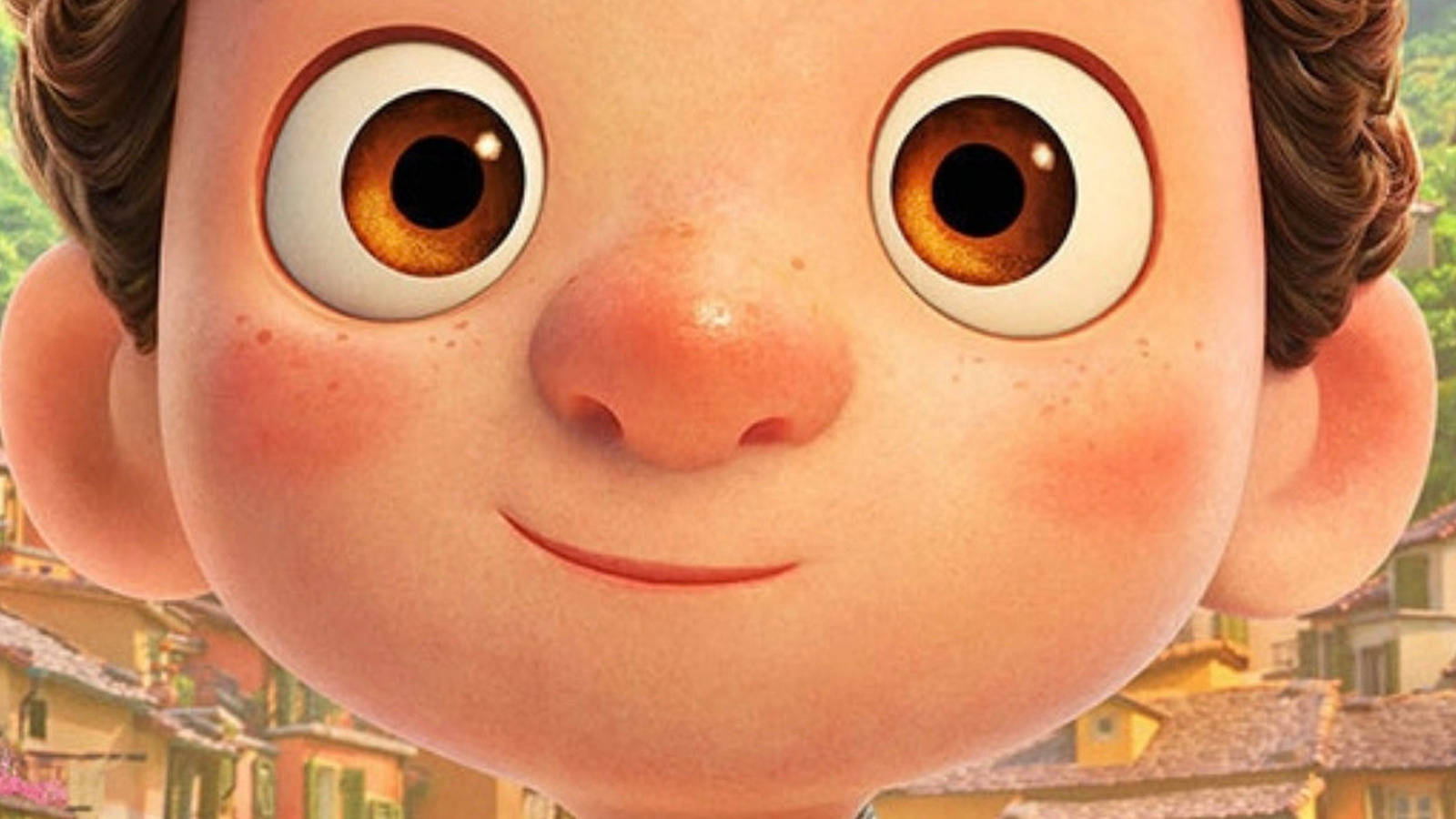 Pixar Luca Close Face Background