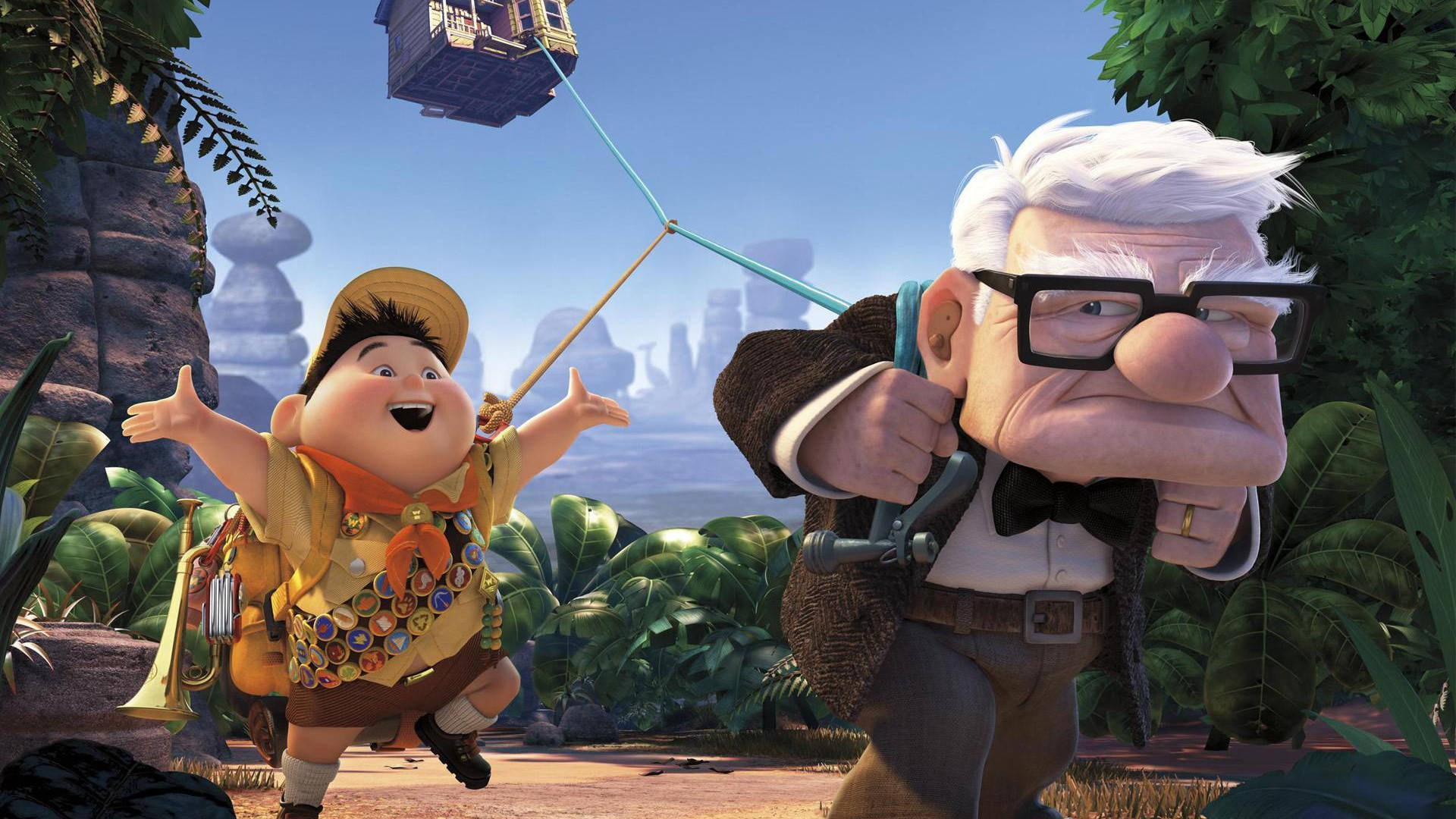 Pixar Movie Up Background