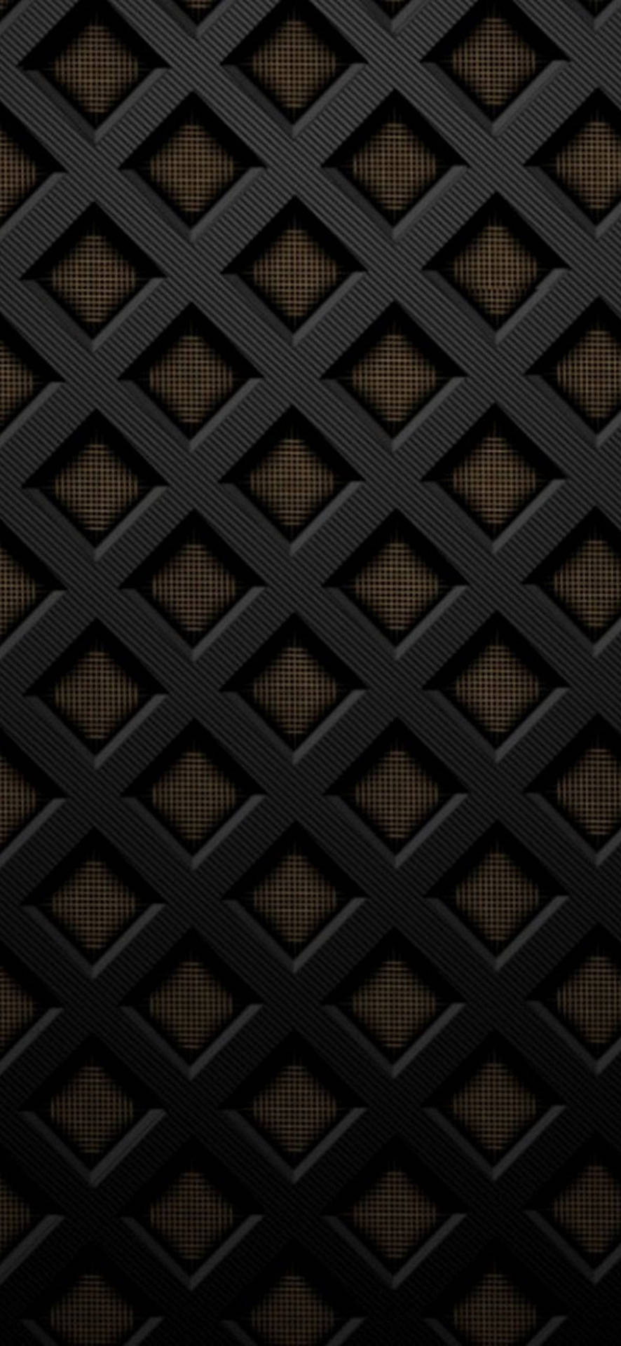 Pixel 5 Black And Gold Pattern Background