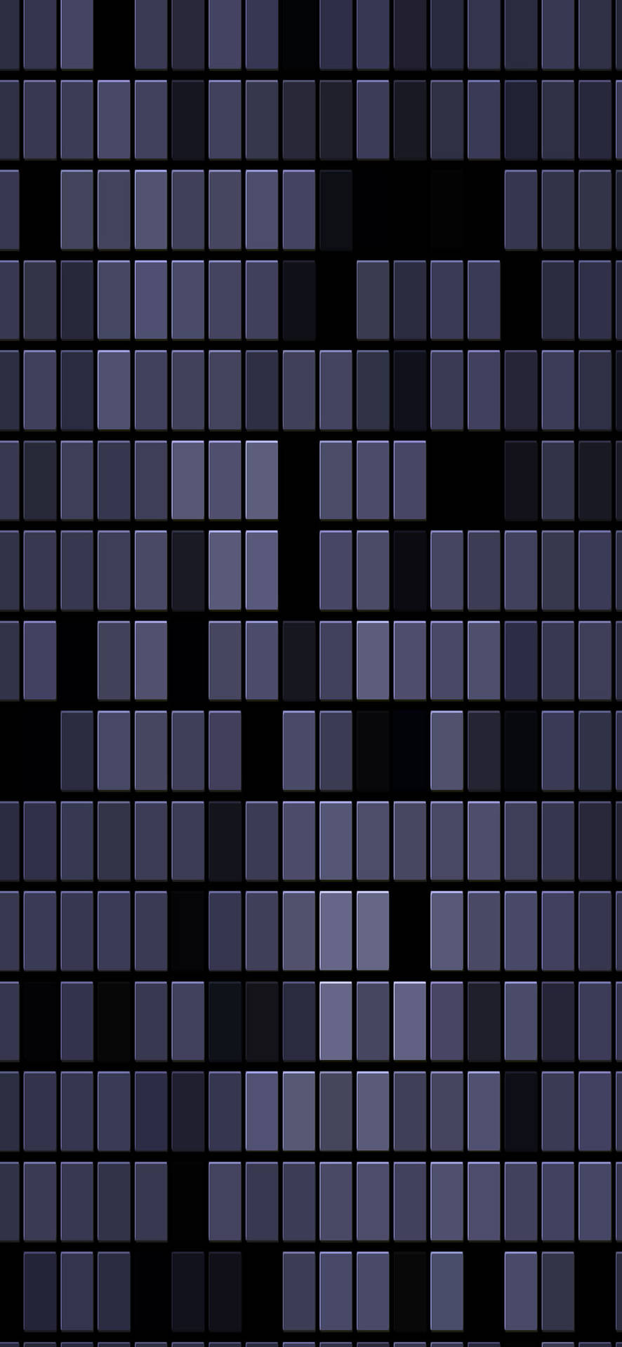 Pixel 5 Black Mosaic Pattern Background