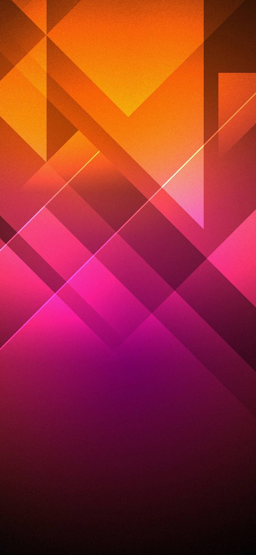 Pixel 5 Orange And Pink Vector Background